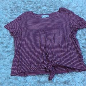 Medium sized pink crop too Size medium